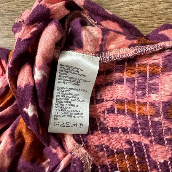 NWOT Anthropologie Cross Back Tank Blouse - Picture 7 of 7